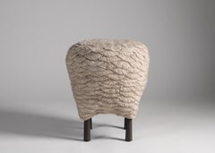 Ayala Serfaty, Hocker der Shastool-Serie: Sha Date, handgefertigter Hocker, Israel, 2019
