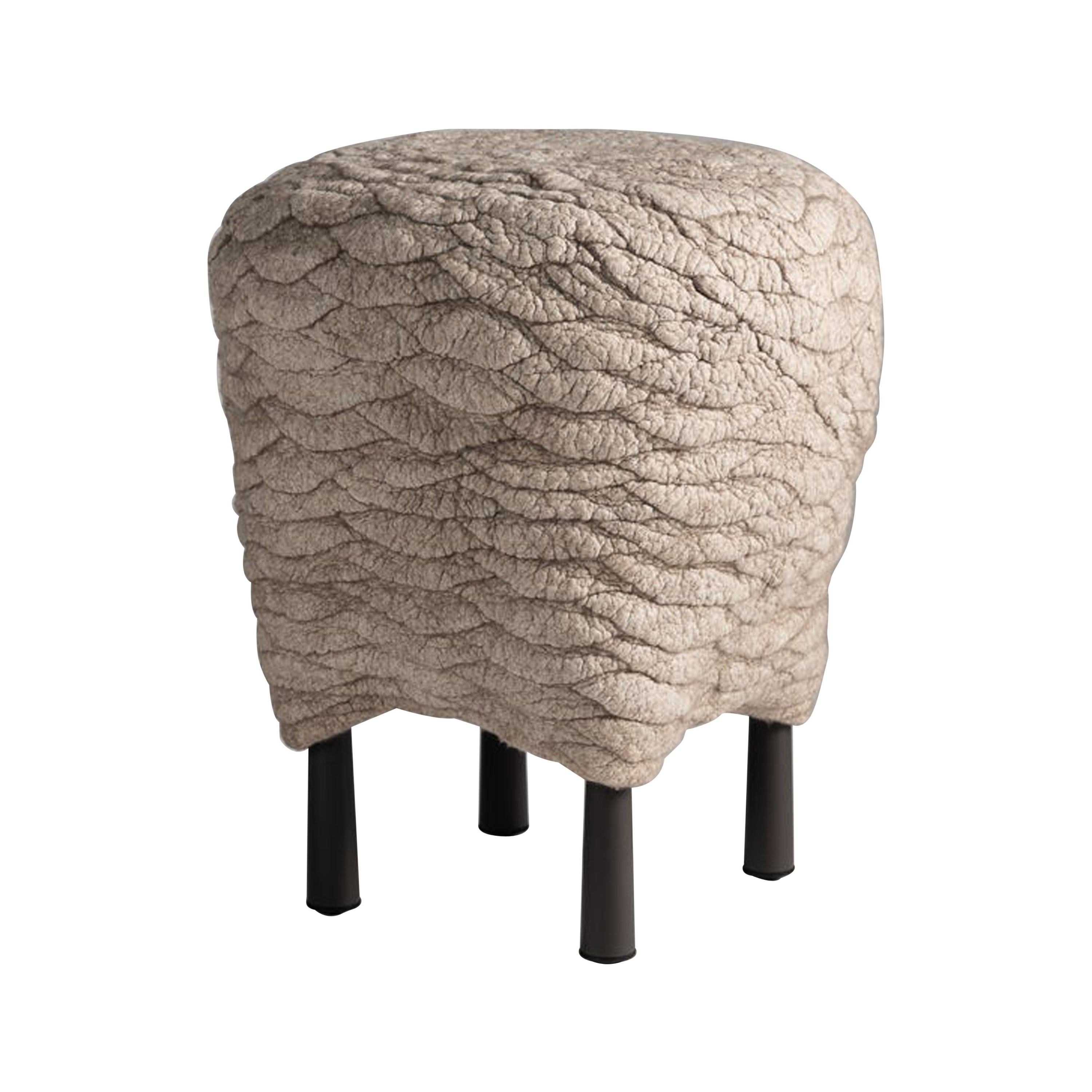 Ayala Serfaty, Hocker der Shastool-Serie: Sha Date, handgefertigter Hocker, Israel, 2019 im Angebot