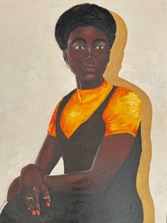 Diversity of Thoughts -21st Century, Contemporary, Figurative, Portrait, African
