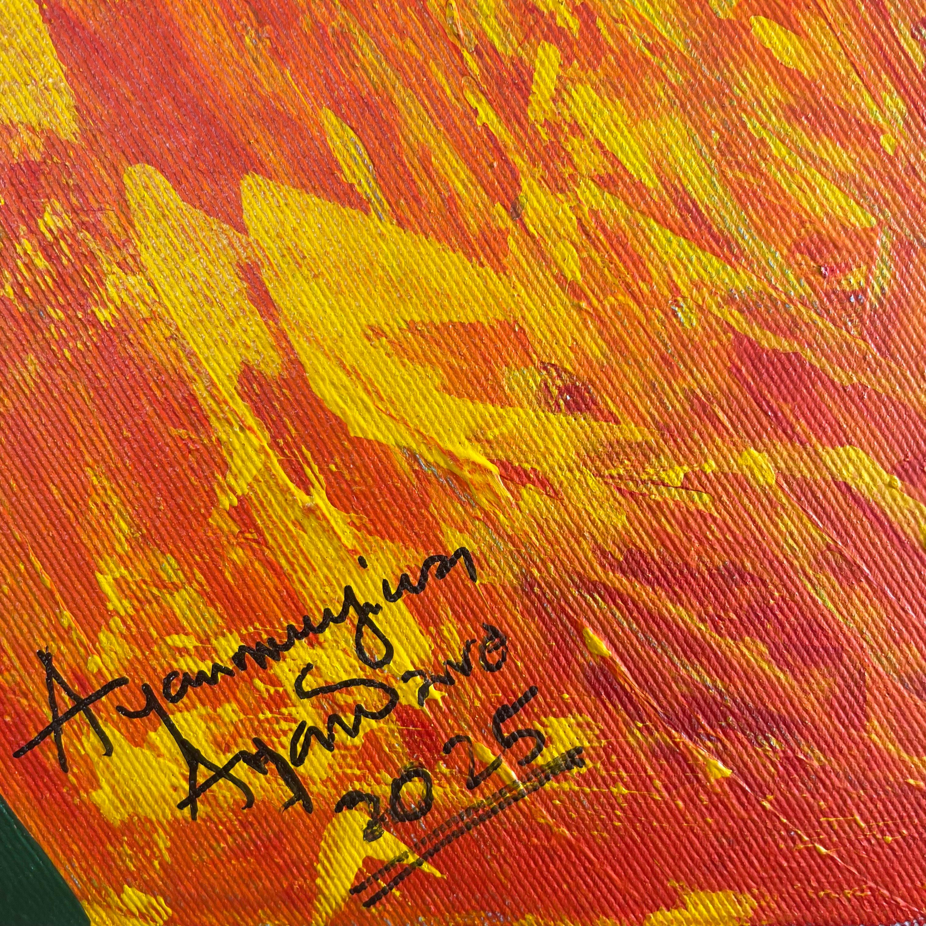 Beauté éthérée - 21e siècle, Contemporain, Figuratif, Portrait, Femme africaine en vente 1