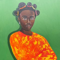 Ethereal Beauty - 21st Century, Contemporary, Figurative, Portrait, Africa Woman