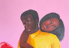 Irinajo Ife (Journey of Love) - 21st Century, Contemporary, Figurative, Couple