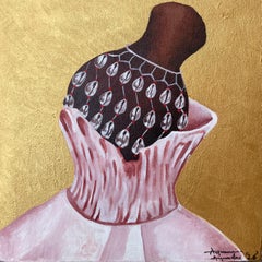 Gemischt Alter 2 -21. Jahrhundert, Zeitgenössisch, Figurativ, Afrikanisch Modern, Frauen