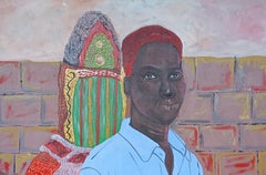 Reincarnation -21st Century, Contemporary, Figurative, Portrait, African Artwork