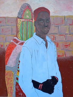 Reencarnación -Siglo XXI, Contemporáneo, Figurativo, Retrato, Obra de arte africana