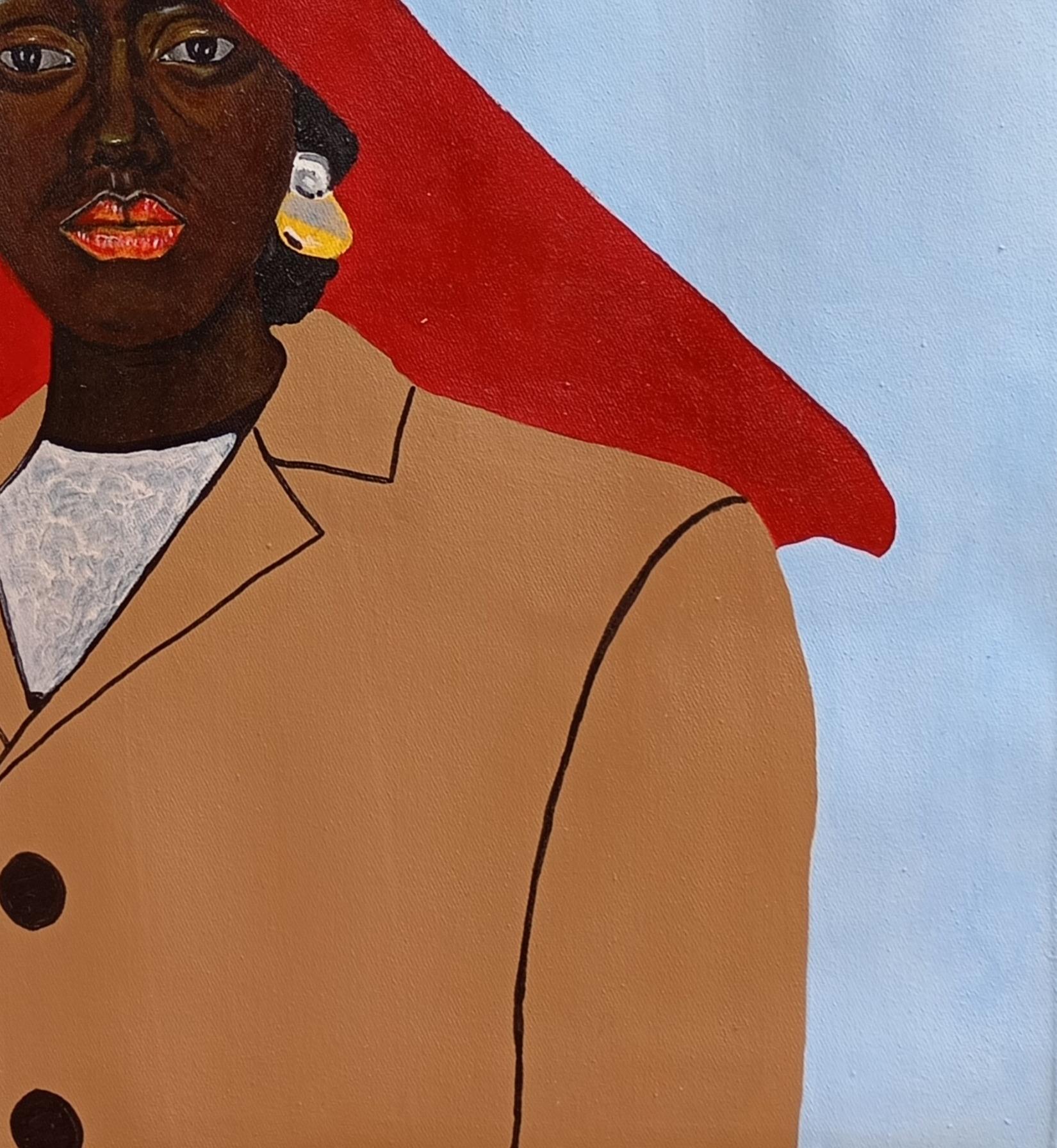 Shipping Procedure
FREE Shipping Worldwide
Ships in a well-protected tube from Nigeria
This work is unique, not a print or other type of copy.
Accompanied by a Certificate of Authenticity (Issued by the Gallery)

About Artist
Ayandare Adeniran,