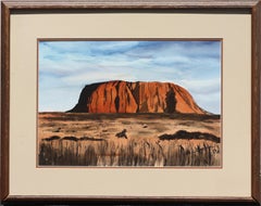 Ayers Rock, Watercolor