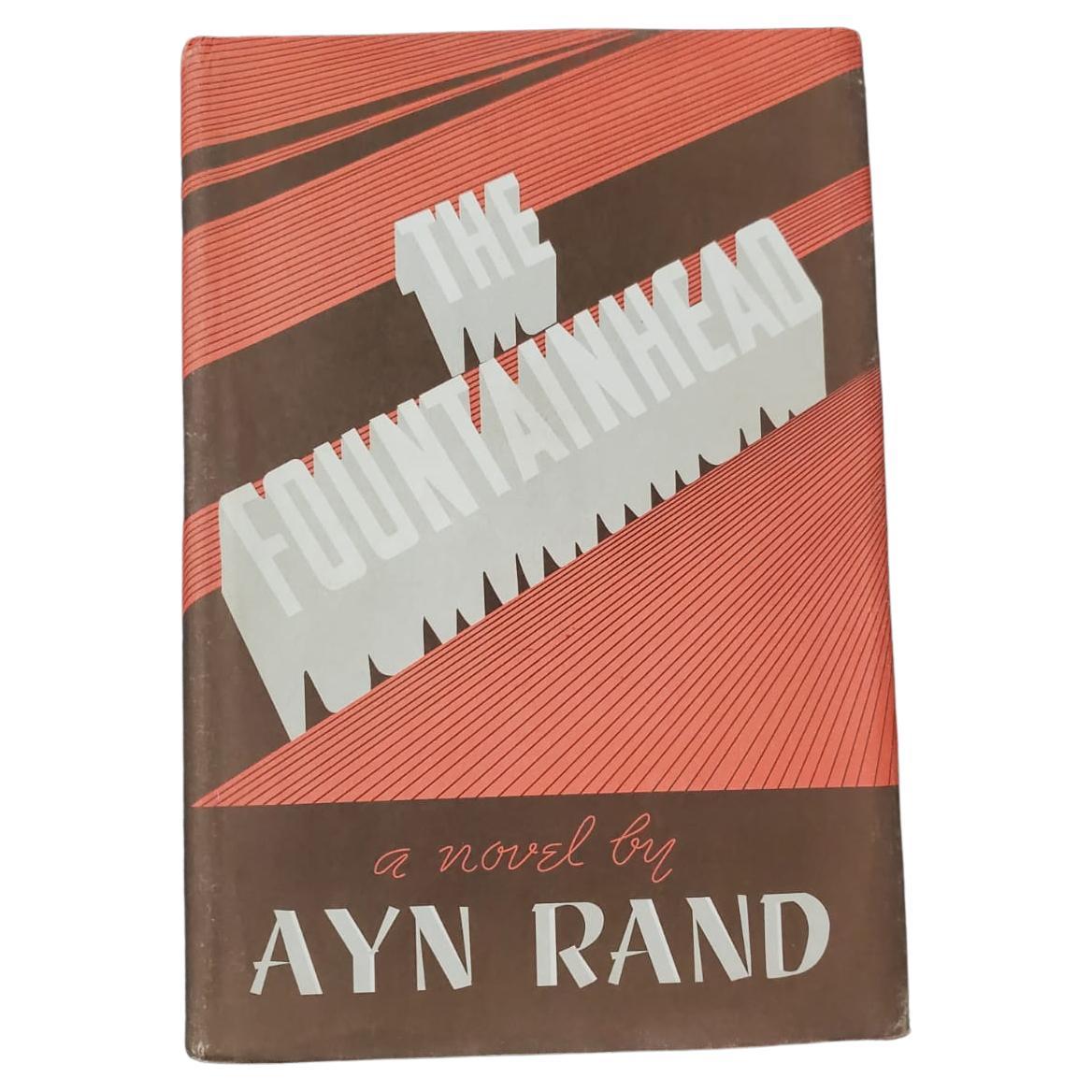 Ayn Rand the Fountainhead First Edition First Printing Signed by Rand