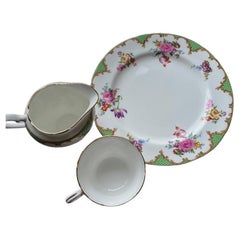 Used Aynsley Bone China Decorative Tea Set