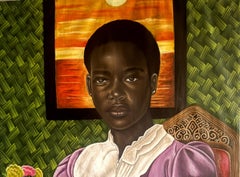 Embers of Greatness -Contemporary, 21st Century, Figurative Portrait, Women Love