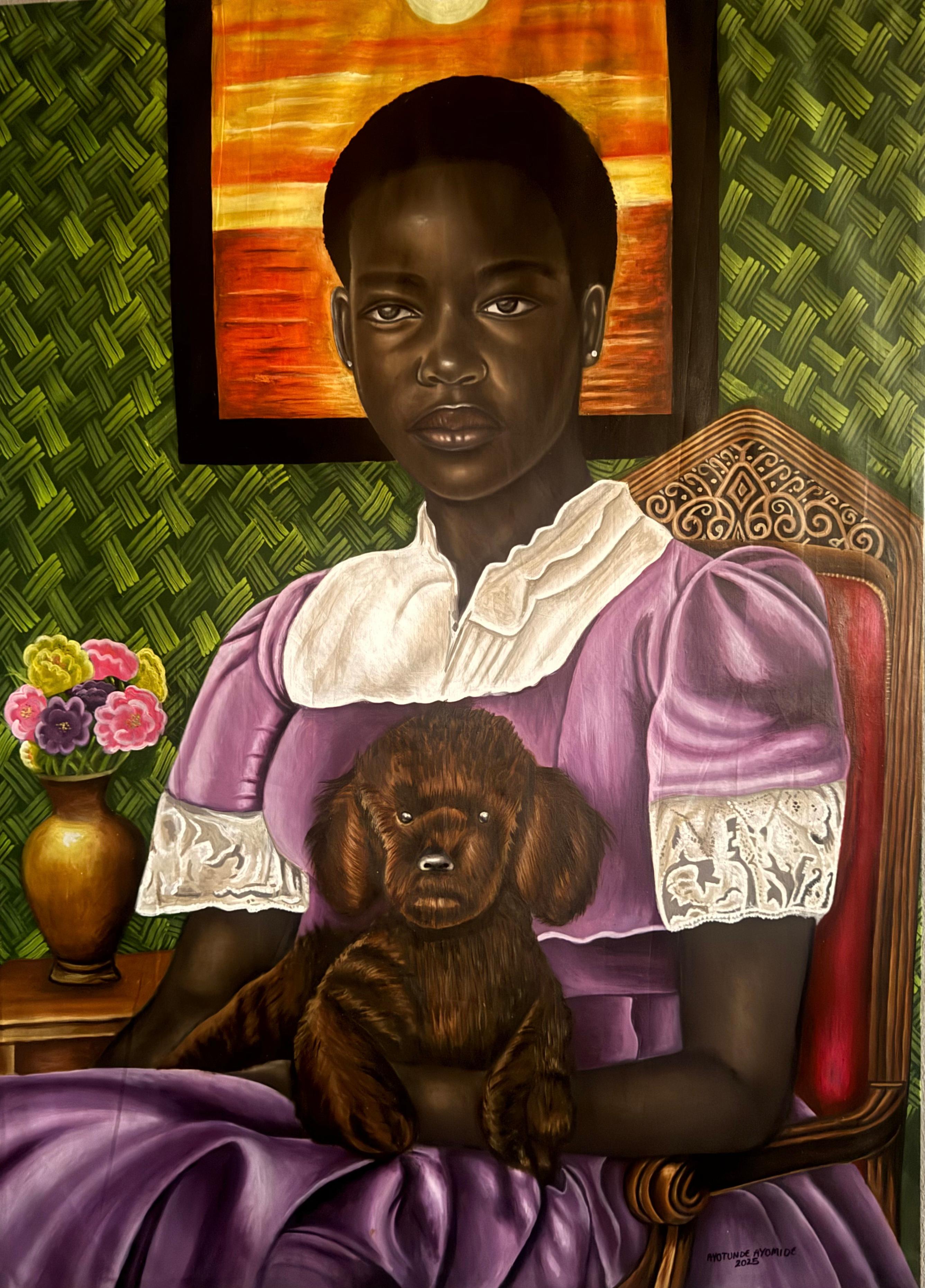Embers of Greatness -Contemporary, 21st Century, Figurative Portrait, Women Love