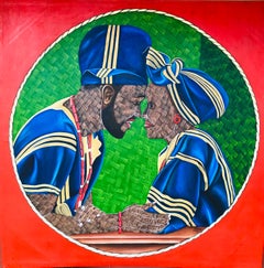 Hierro afila hierro -Contemporáneo, Siglo XXI, Retrato figurativo, Amor de pareja