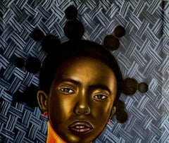 Solace - Contemporary, 21st Century, Figurative Portrait, Africa, Women, Modern