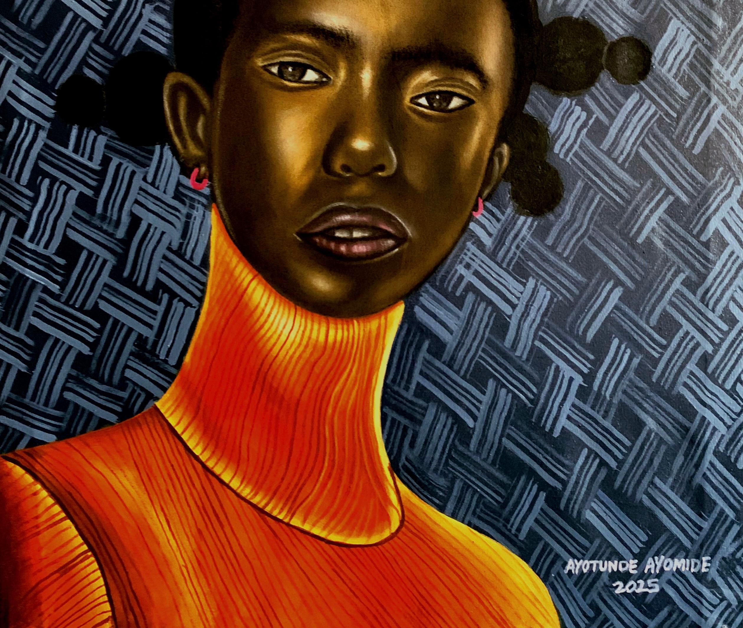 Solace - Contemporary, 21st Century, Figurative Portrait, Africa, Women, Modern For Sale 1