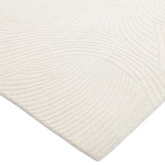 Ayr – Handgewebter, moderner Teppich aus reiner Wolle, 10' 0" x 14' 0", Farbe: Elfenbein