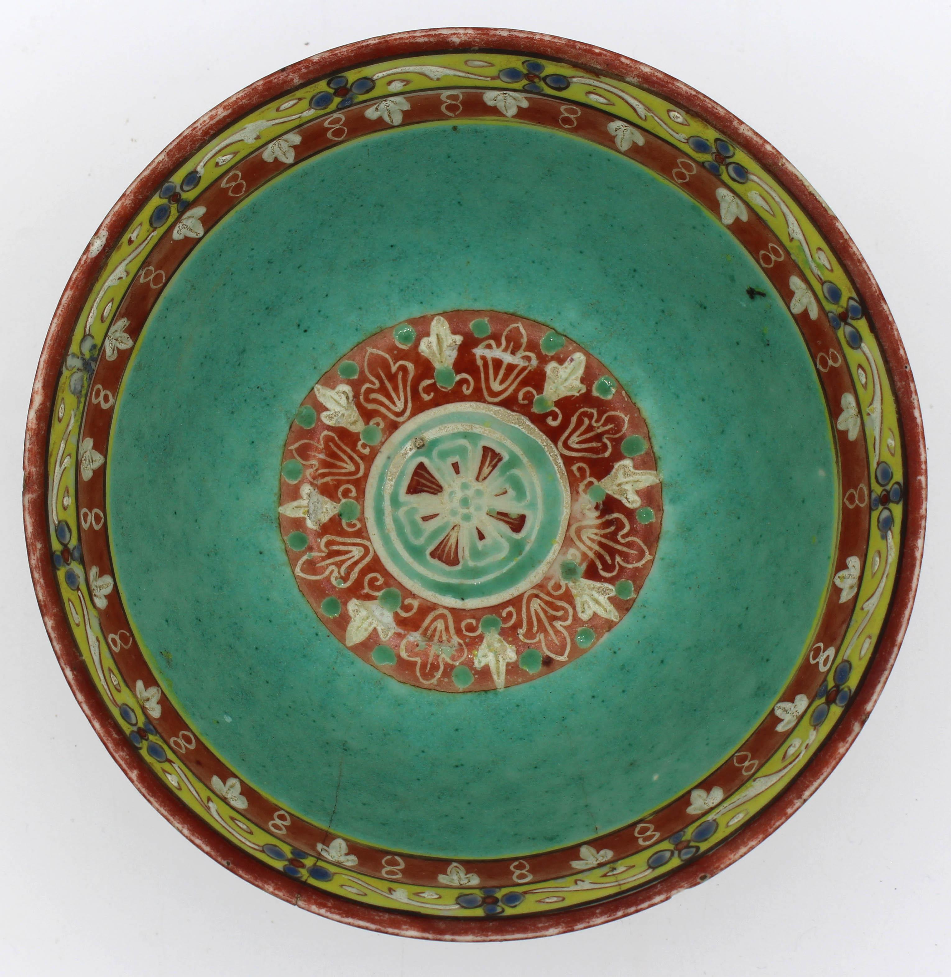 Aesthetic Movement Ayutthaya Period (1350-1767) Siamese Benjarong Bowl