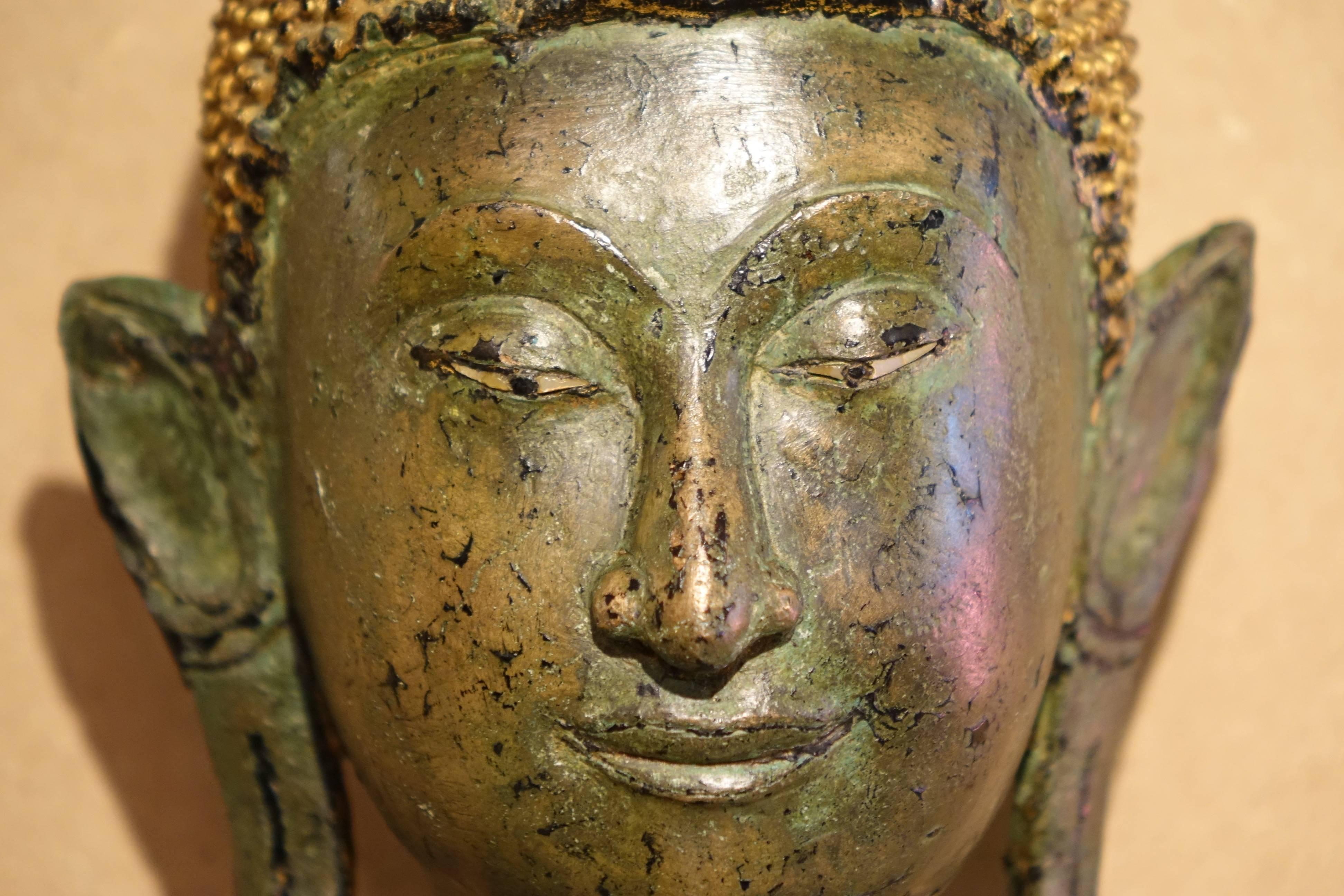 Other Ayutthaya Style Standing Bronze Figure of Buddha, Mid-17th Century, Thailand
