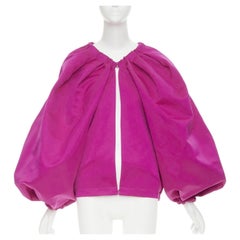 AZ FACTORY 2021 Switchwear Duchesse Balloon – Satinjacke in Fuchsia-Pink, Größe S