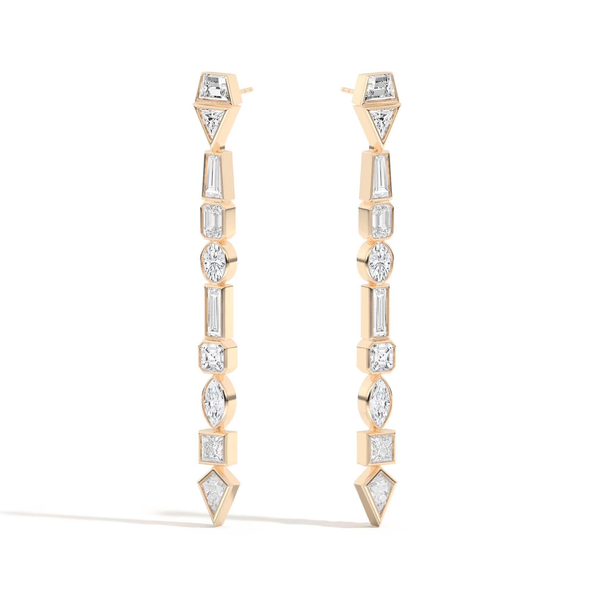 Inspired by the iconic Azadi Tower, a symbol of Tehran, the “Azadi” collection (translation: Freedom) intricately weaves the timeless romance of ancient architecture with a rebellious twist. Designed by Hossein Amanat in 1971, the facade of the