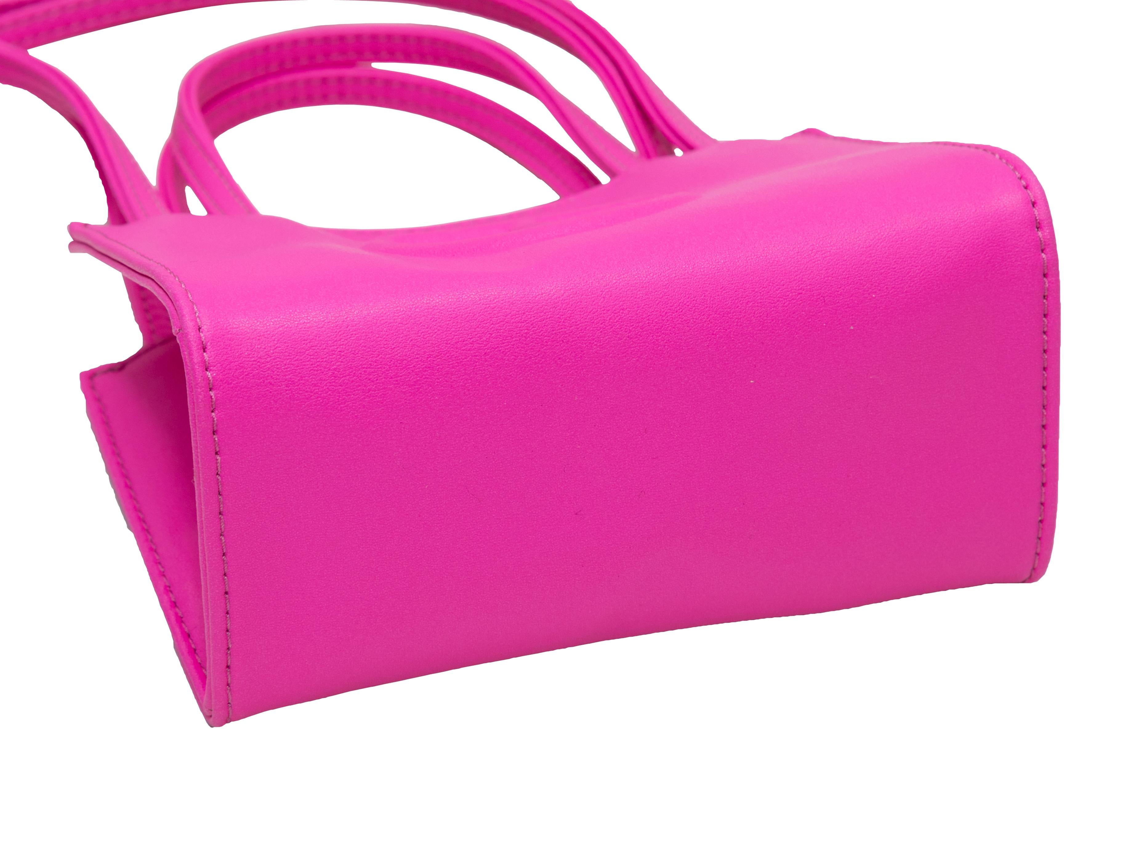 Pink Azalea Telfar Small Shopping Bag Tote For Sale