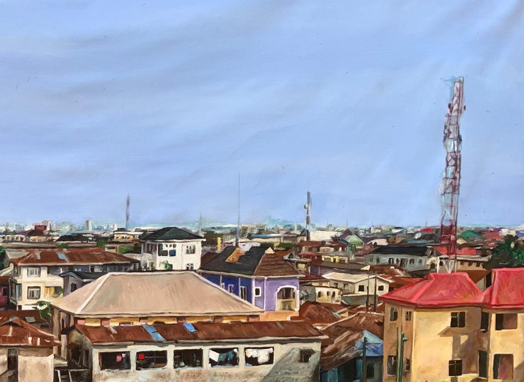 Procedura di spedizione
Spedito in un tubo ben protetto dalla Nigeria
Quest'opera è unica, non è una stampa o un altro tipo di copia.
Accompagnato da un certificato di autenticità.

Informazioni sull'artista
Azeez Muritadoh Olakunle è un artista