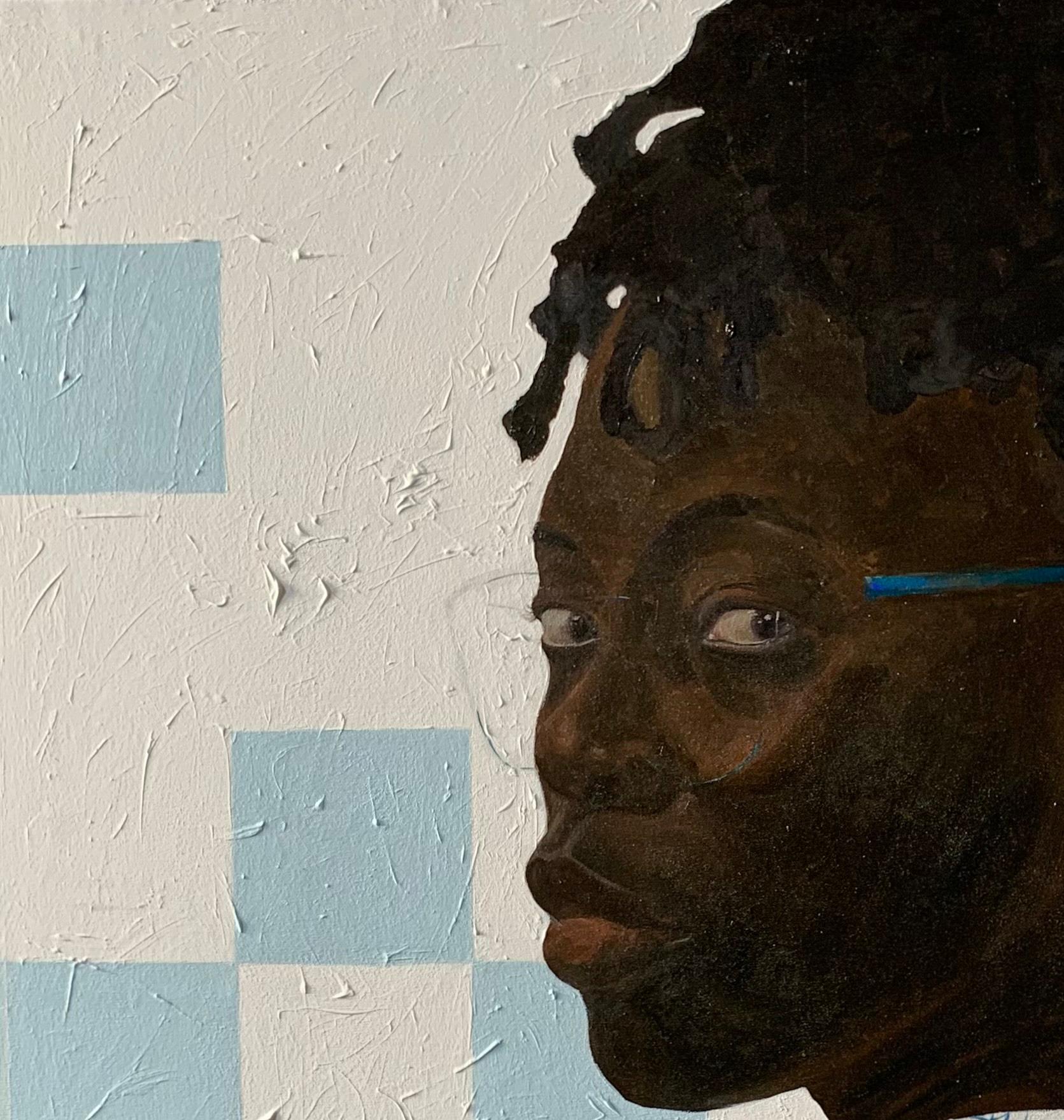 Sono una Spec 2 - Painting Contemporaneo di Azeez Salami