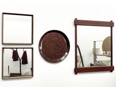 Azen Mirror in Jacarandá Rosewood, by Sergio Rodrigues, Mid-Century Modern