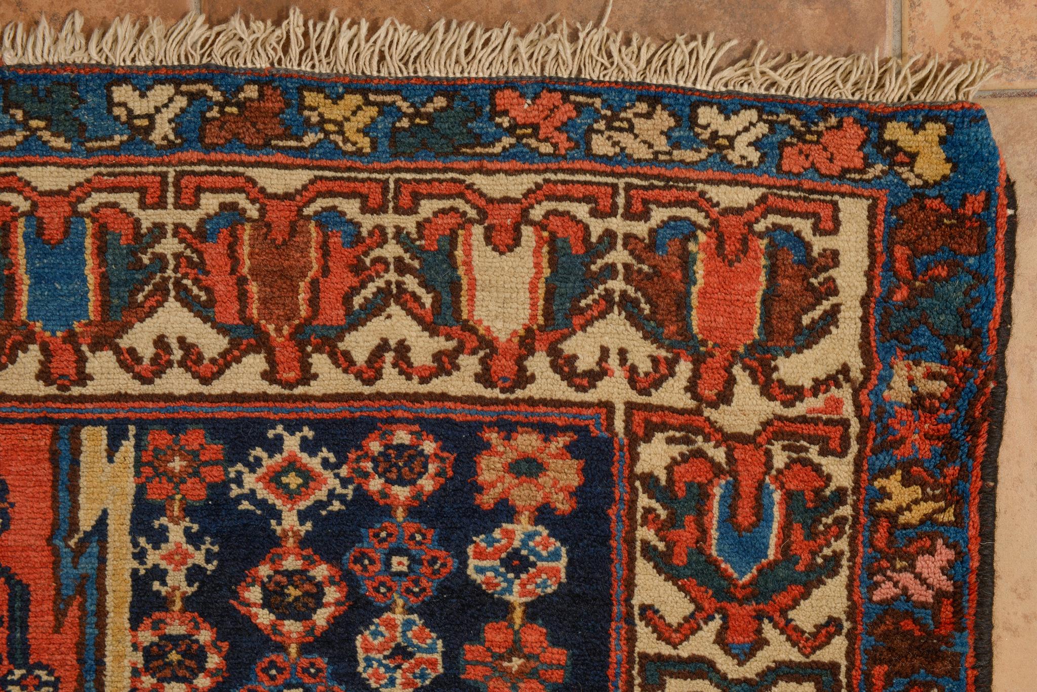 20th Century Azeri Carpet with Mazlegan Collection Design For Sale