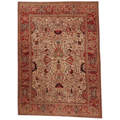 Turkish Heriz Serapi Style Wool Rug