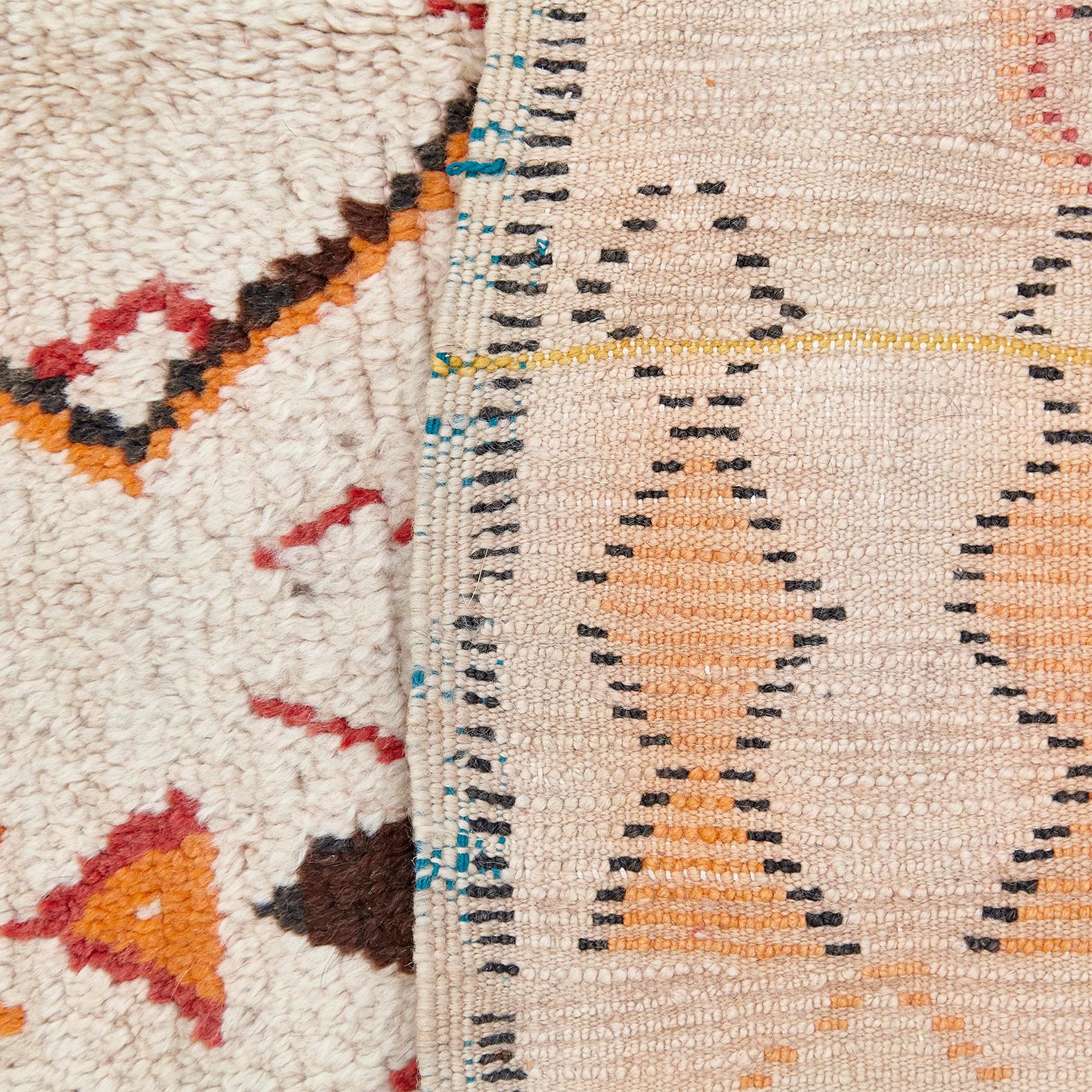 Azilal, Hand Knotted Wool, Chichaoua Moroccan Rug, circa 1960 6