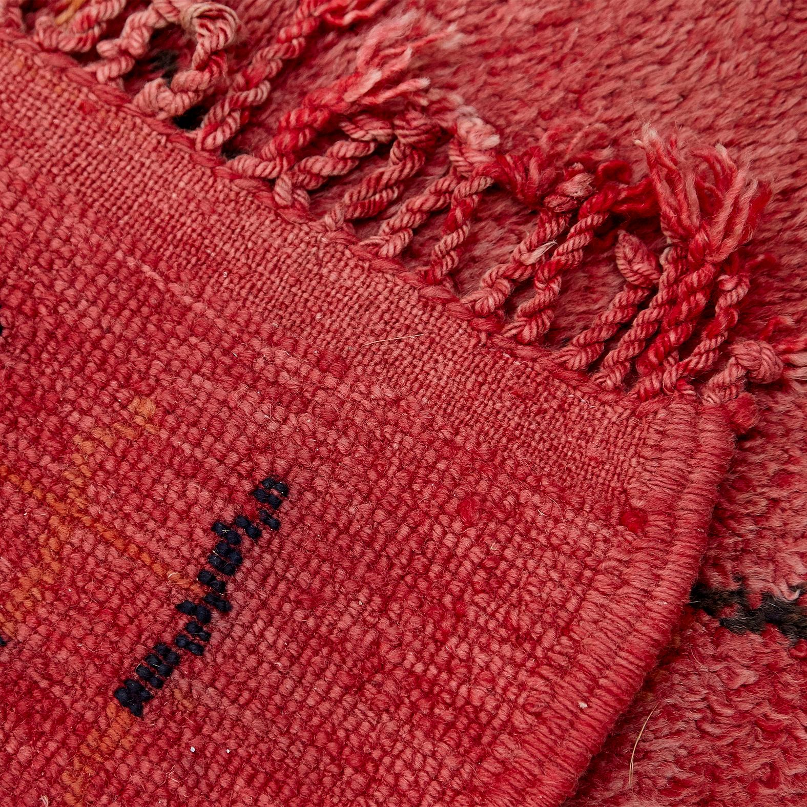 Azilal, Wool Hand Knotted, Chichaoua Moroccan Rug, circa 1970 2