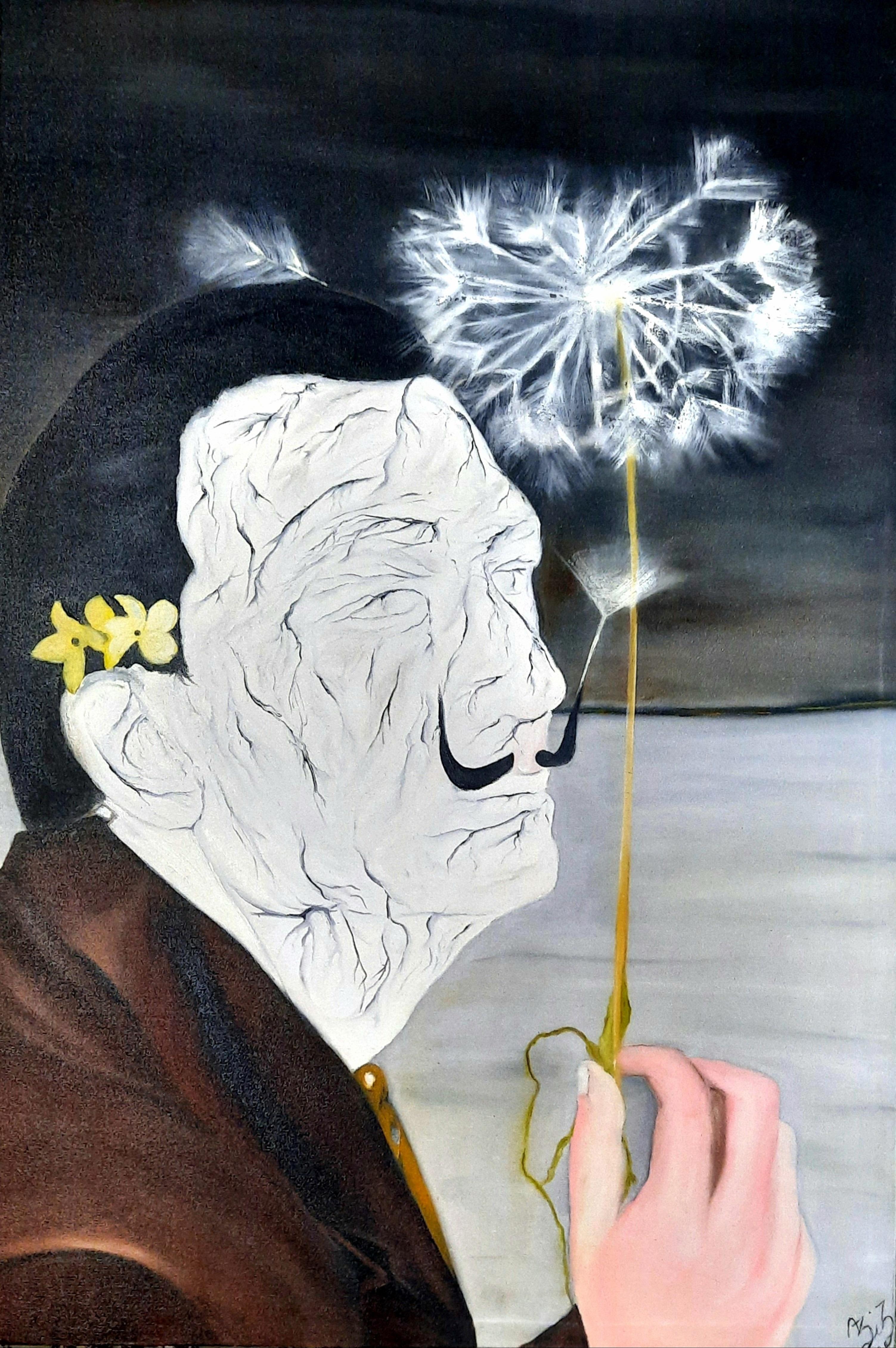 Persian Contemporary Art by Aziz Anzabi - Fatality of Judgment