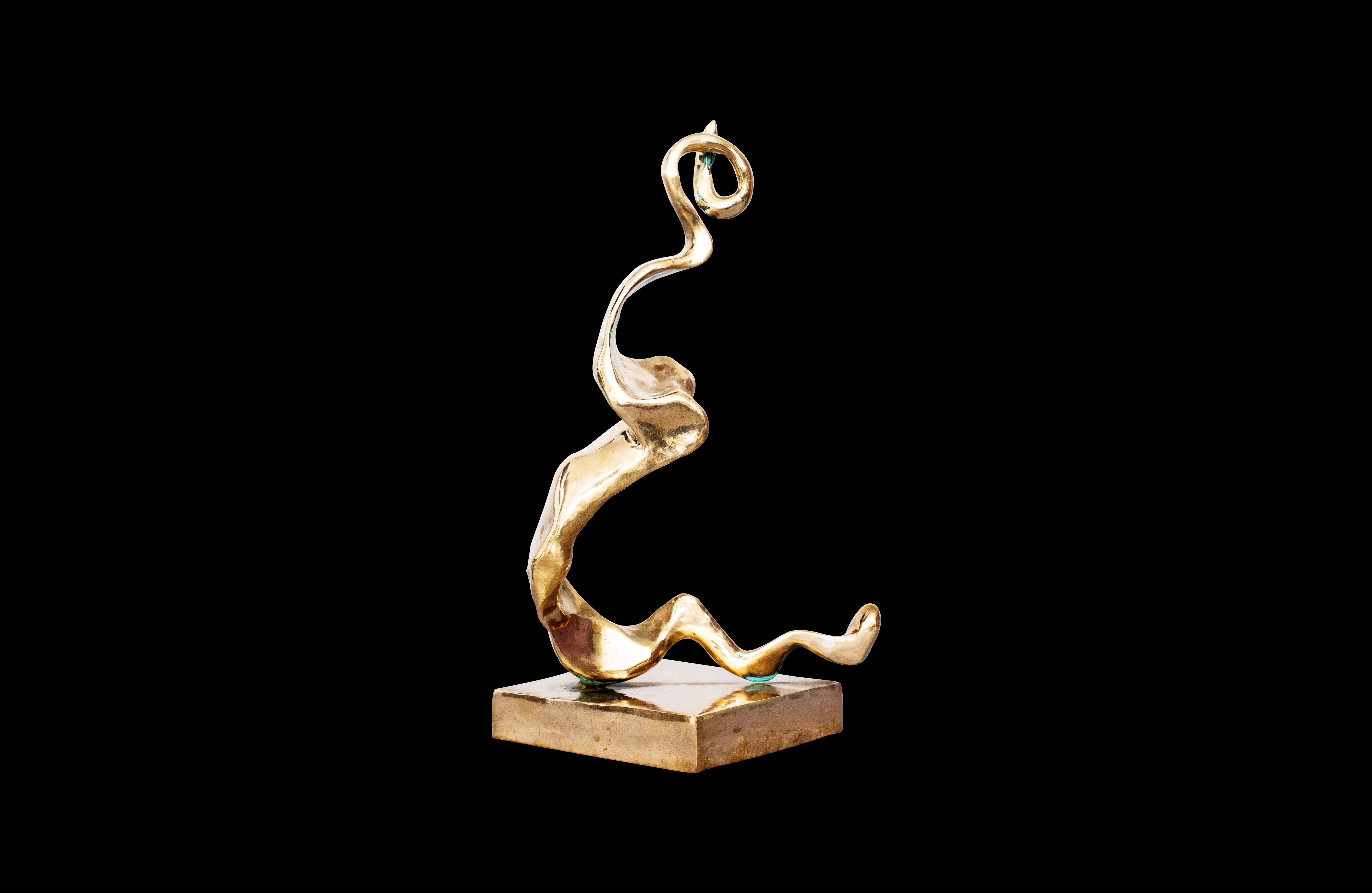 Scultura in bronzo 

Aziz Anzabi è un artista britannico di origini iraniane nato nel 1970 che vive e lavora a Londra, nel Regno Unito. An He espone molte opere d'arte negli Stati Uniti, nei Paesi Bassi e in Iran. Anzabi mescola uno stile iraniano