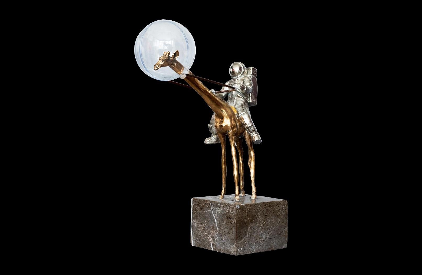 Persian Contemporary Art by Aziz Anzabi - Mars Unknown Dream 1
