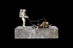 Persian Contemporary Art by Aziz Anzabi - Mars Unknown Dream 2