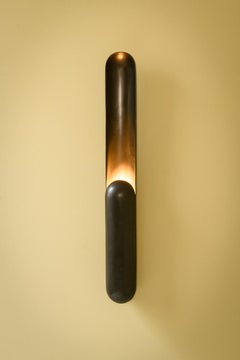 AZO Lámpara de Pared, by Rain, Lámpara Contemporánea, Latón, Patinado