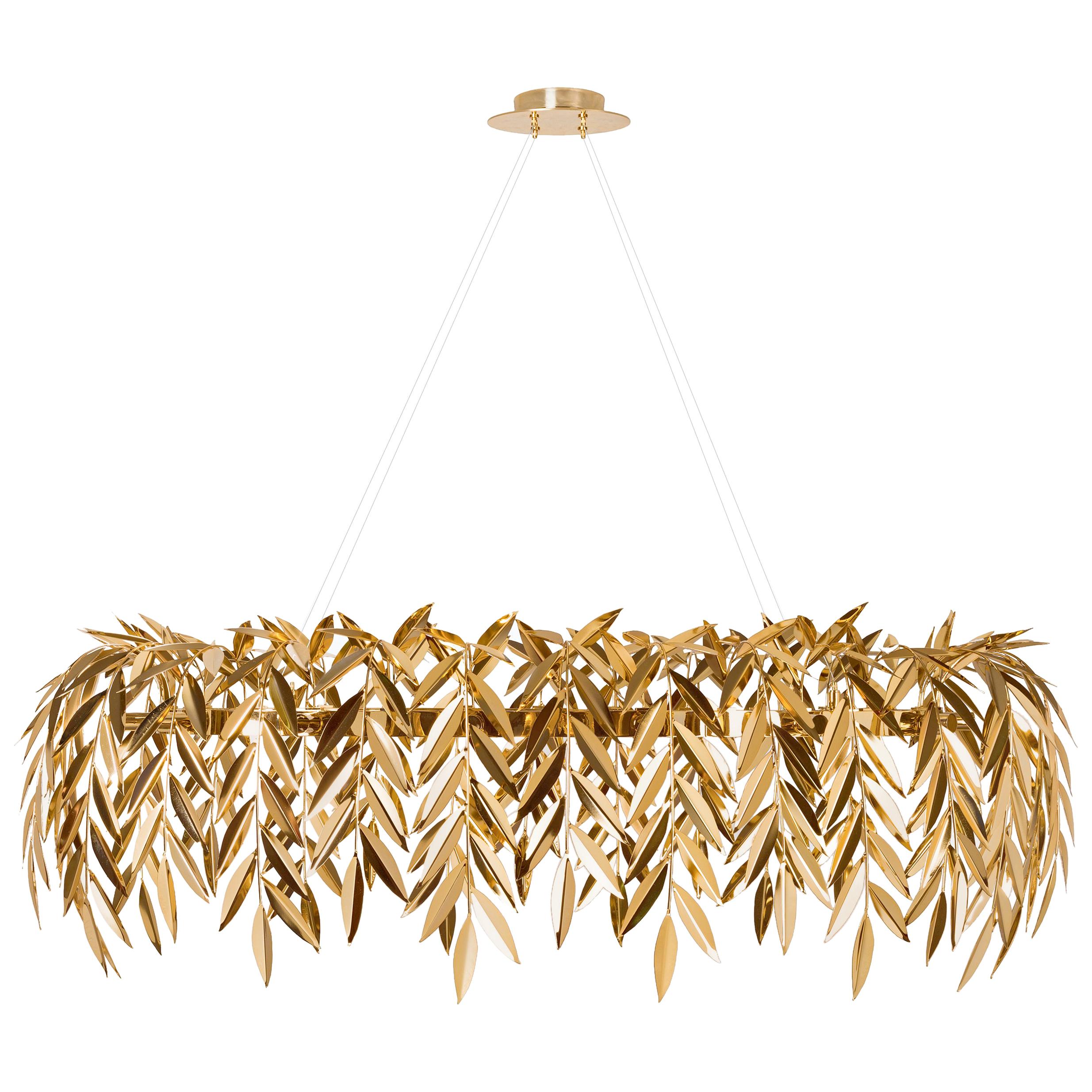 Azores Chandelier, Polished Gold, InsidherLand by Joana Santos Barbosa