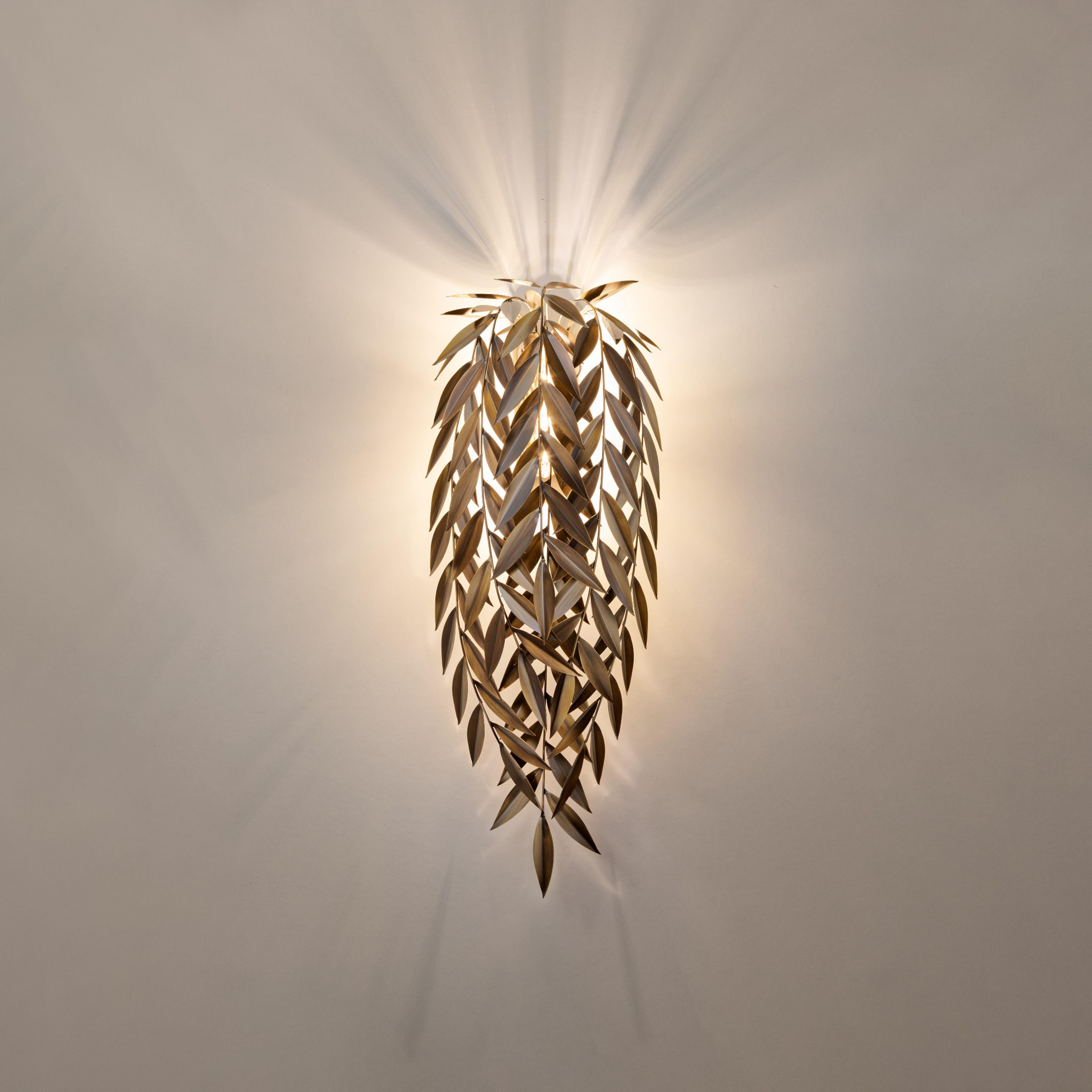 Azores Wall Lamp, Oxidized Brushed Brass, InsidherLand by Joana Santos Barbosa In New Condition For Sale In Maia, Porto