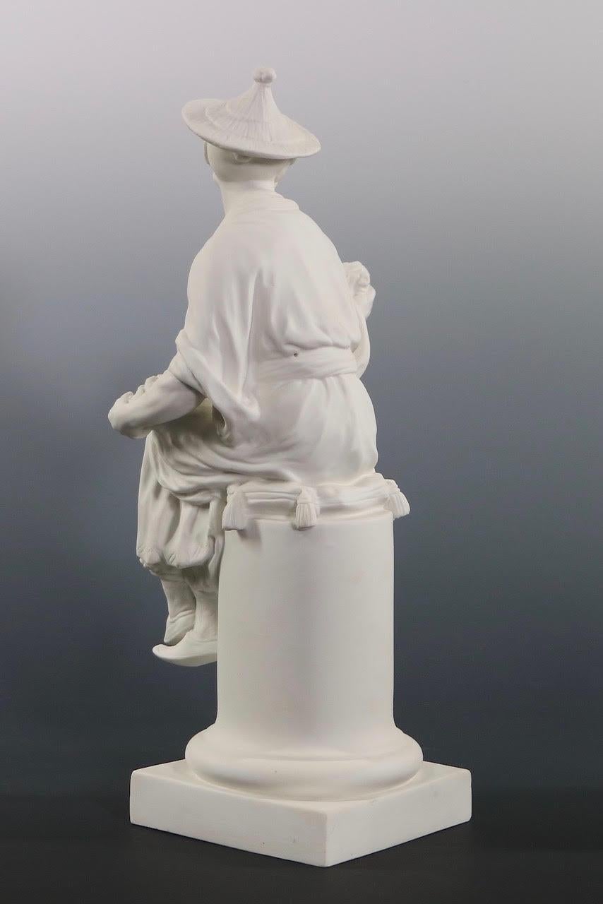 Azori for Royal Worcester English Hollywood Regency Pair of Chinoiserie Figures 2