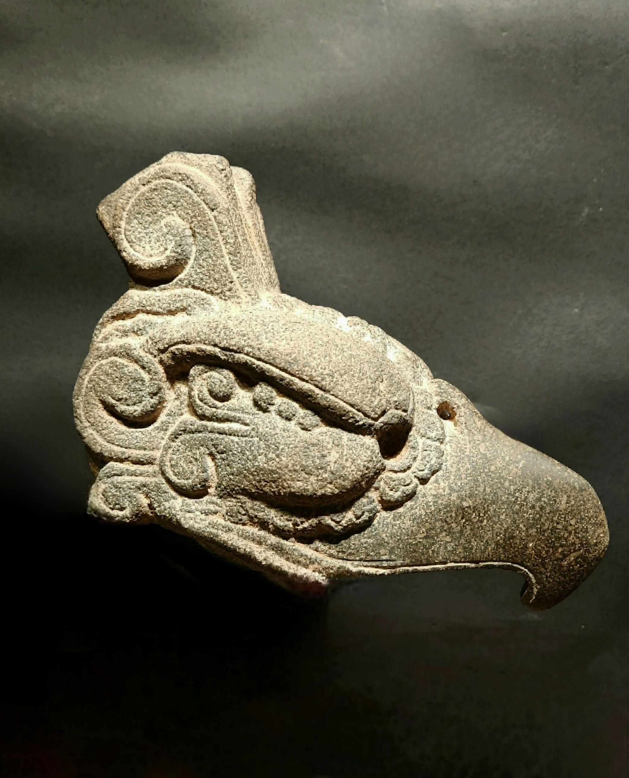 aztec eagle statue
