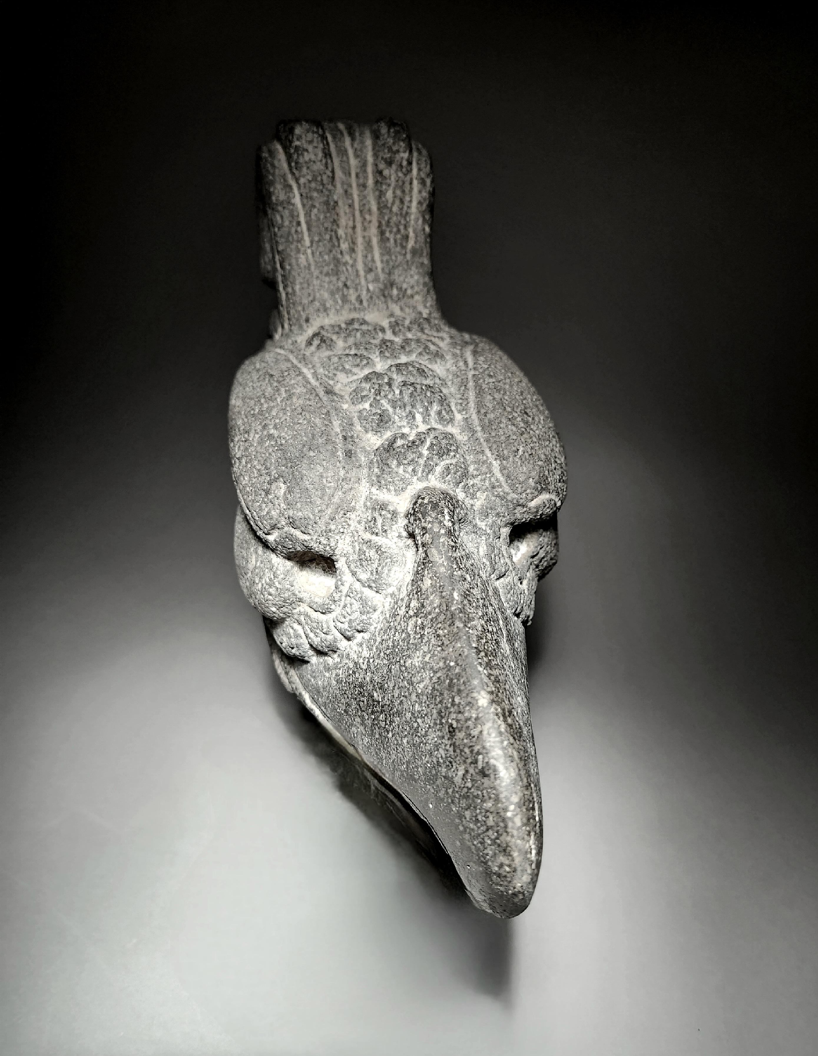 aztec stone heads