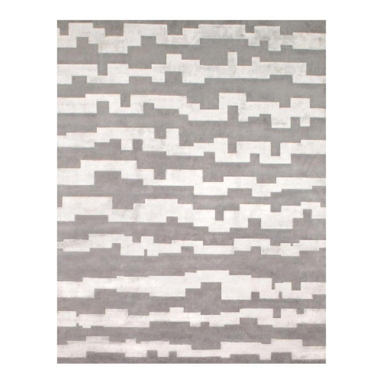 AZTEC 400 rug by Illulian
Dimensions: D 400 x H 300 cm 
Materials: Wool 50%, silk 50%
Variations available and prices may vary according to materials and sizes.

Illulian, historic and prestigious rug company brand, internationally renowned in
