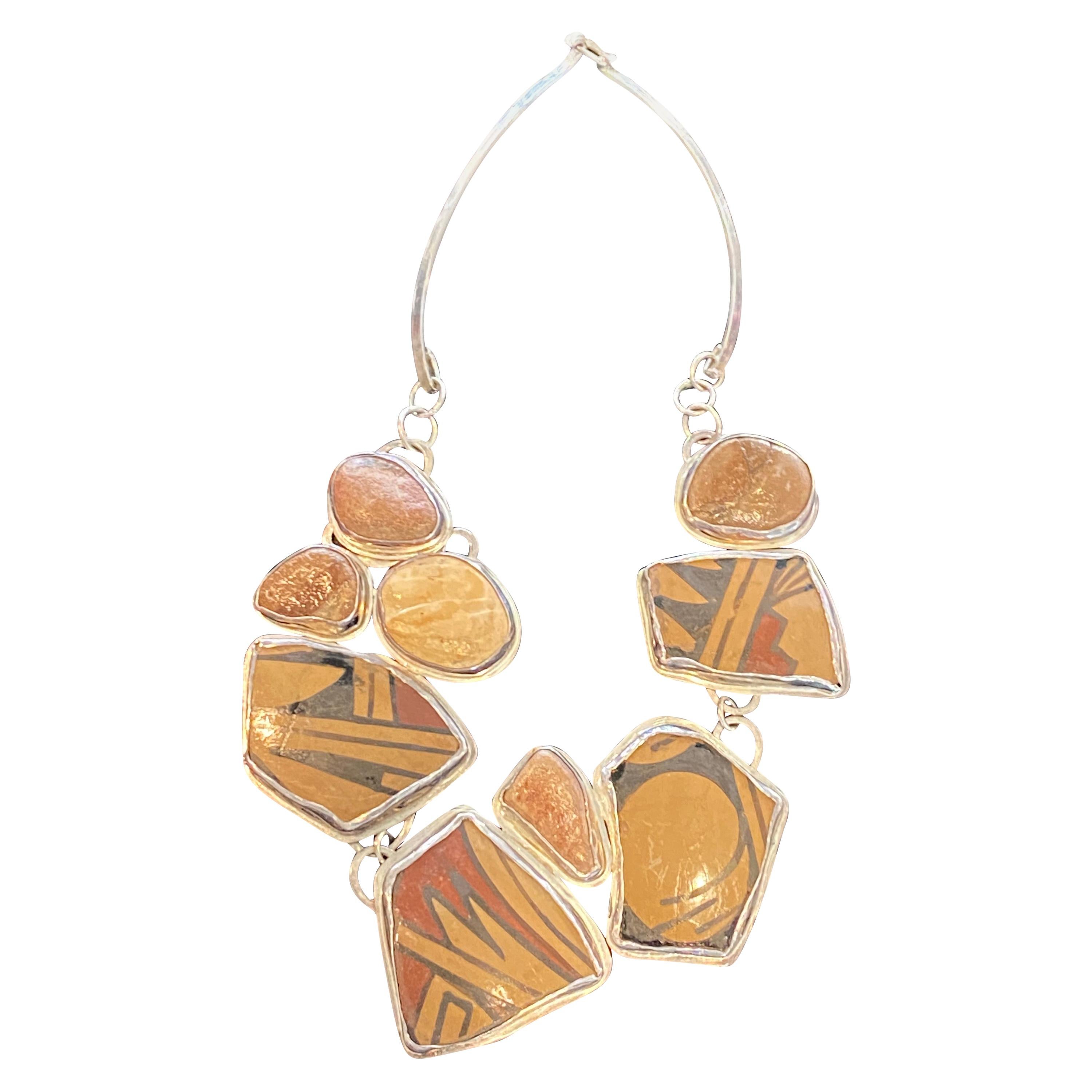 Antique Victorian Pink Paste Necklace Silver Collar, circa 1880 For Sale at 1stDibs 897