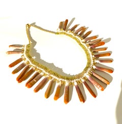 Azua Pearl and Sea Urchin Necklace