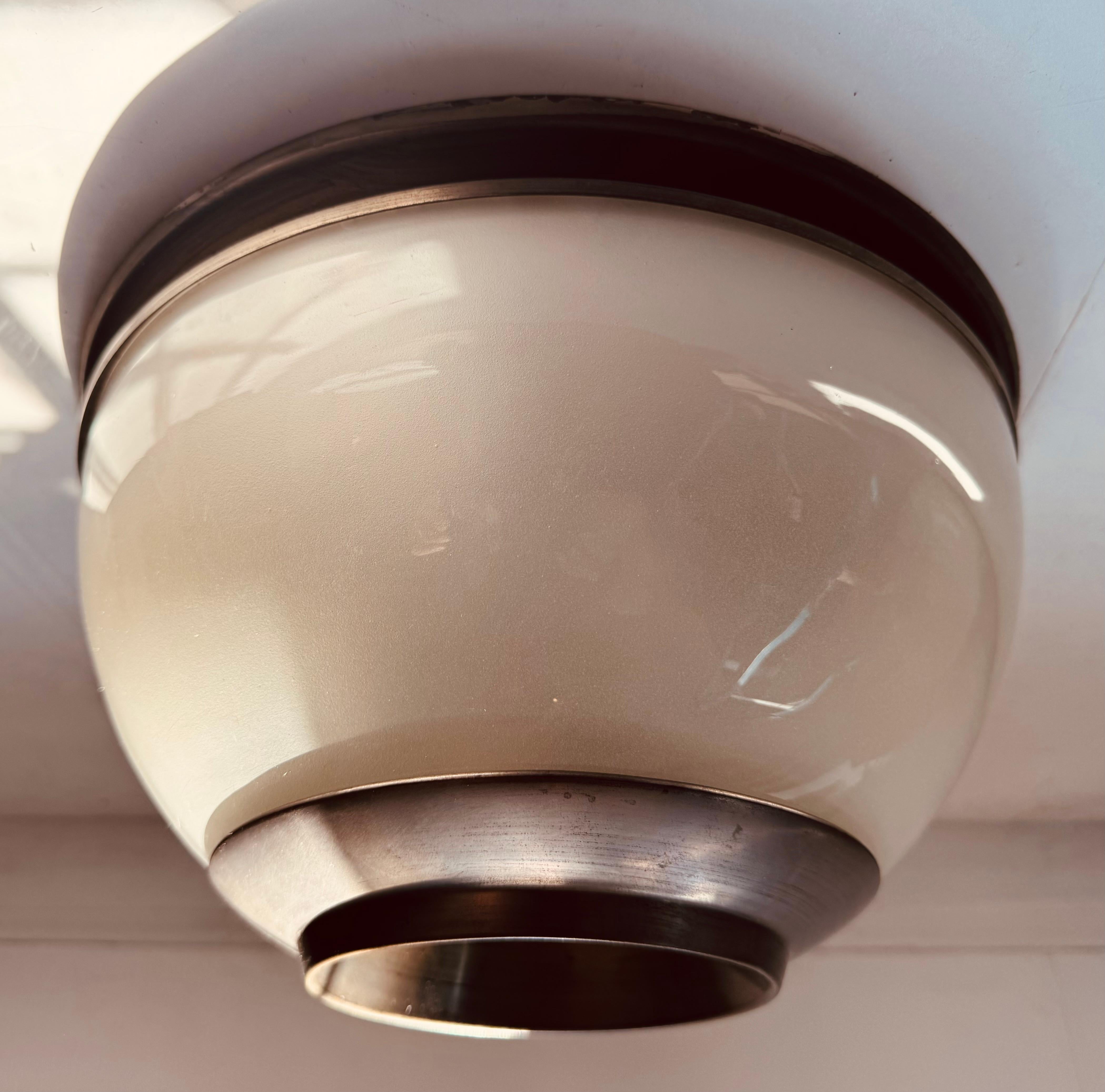Mid-Century moderno Azucena Italiano 1960 Metà Secolo  LSP3 Lampada da soffitto a filo Luigi Caccia in vendita