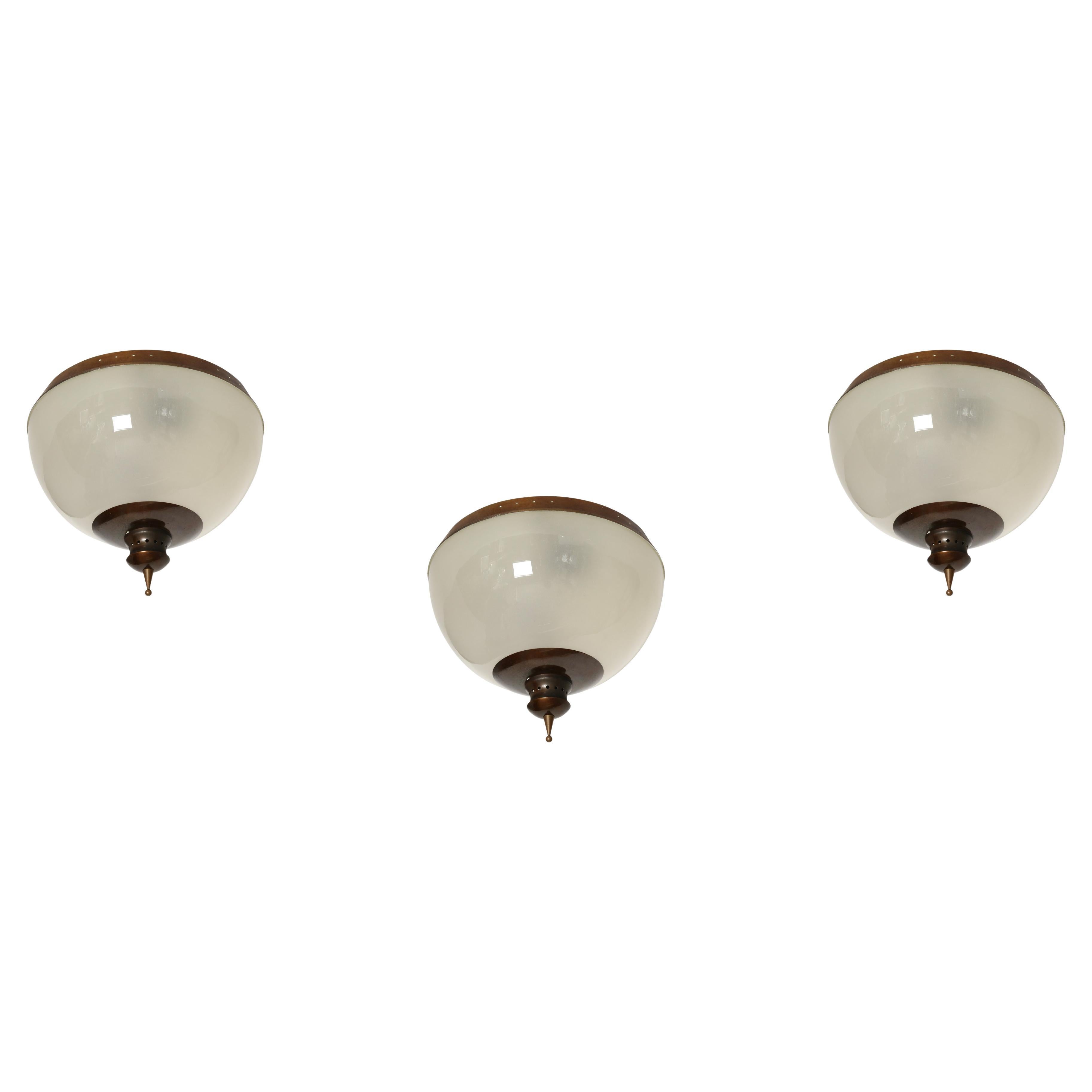 Azucena style Ceiling or Wall Light, Italy 1960s