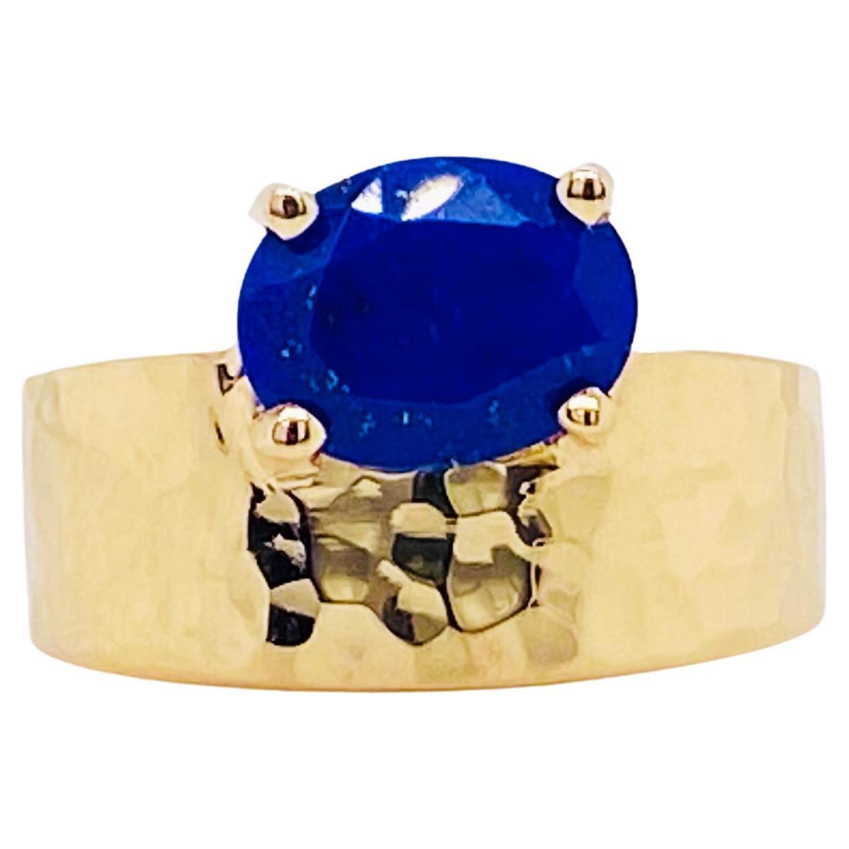 Azul Blauer Lapis Ring, Mary Rupert Design by Five Star Jewelry, Lapislazuli-Ring