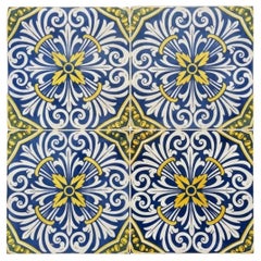 Azulejos portugais peint à la main pour les cuisines, les salles de bains et les extérieurs