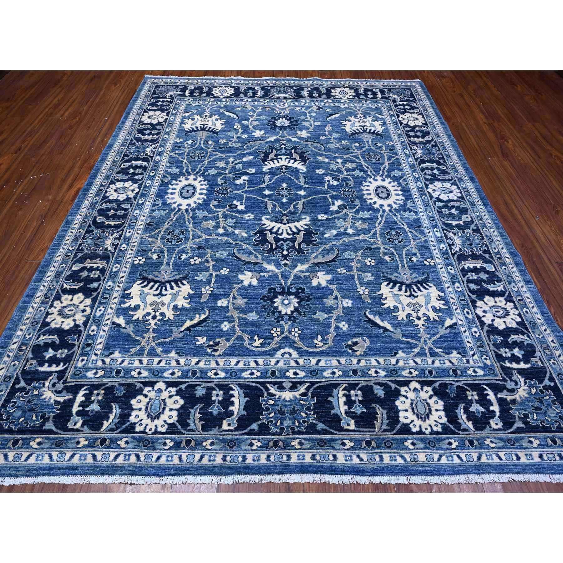 Ce fabuleux tapis noué à la main a été créé et conçu pour une résistance et une durabilité accrues. Ce tapis a été fabriqué à la main pendant des semaines selon la méthode traditionnelle qui est utilisée pour faire des
Taille exacte du tapis en