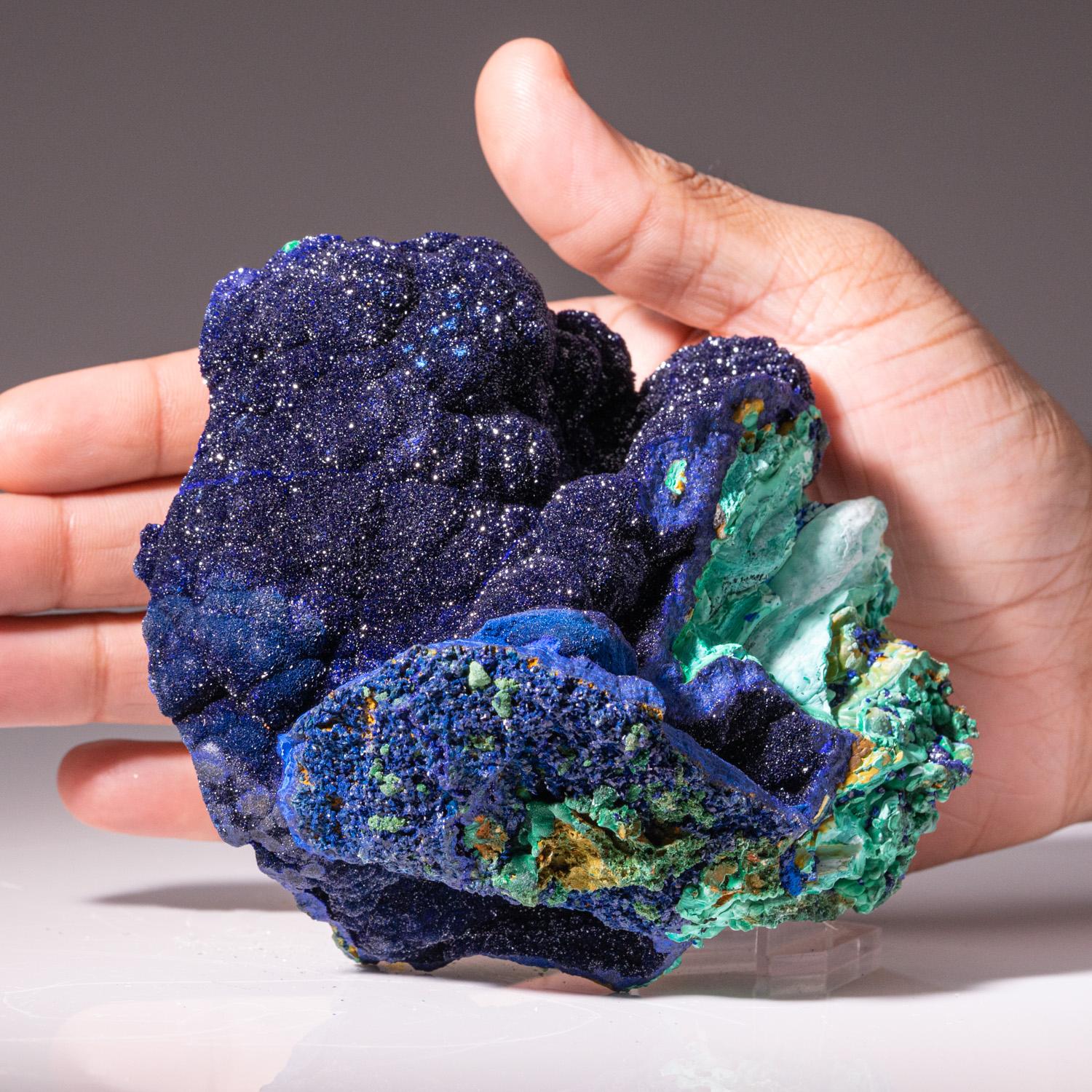Azurite and Malachite From Namibia 1